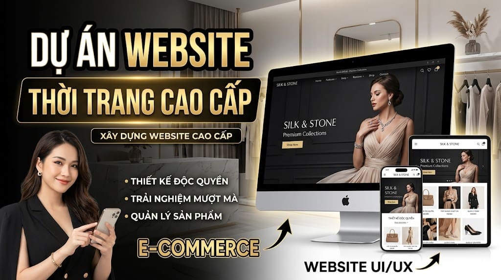 Website thương mại điện tử thời trang cao cấp