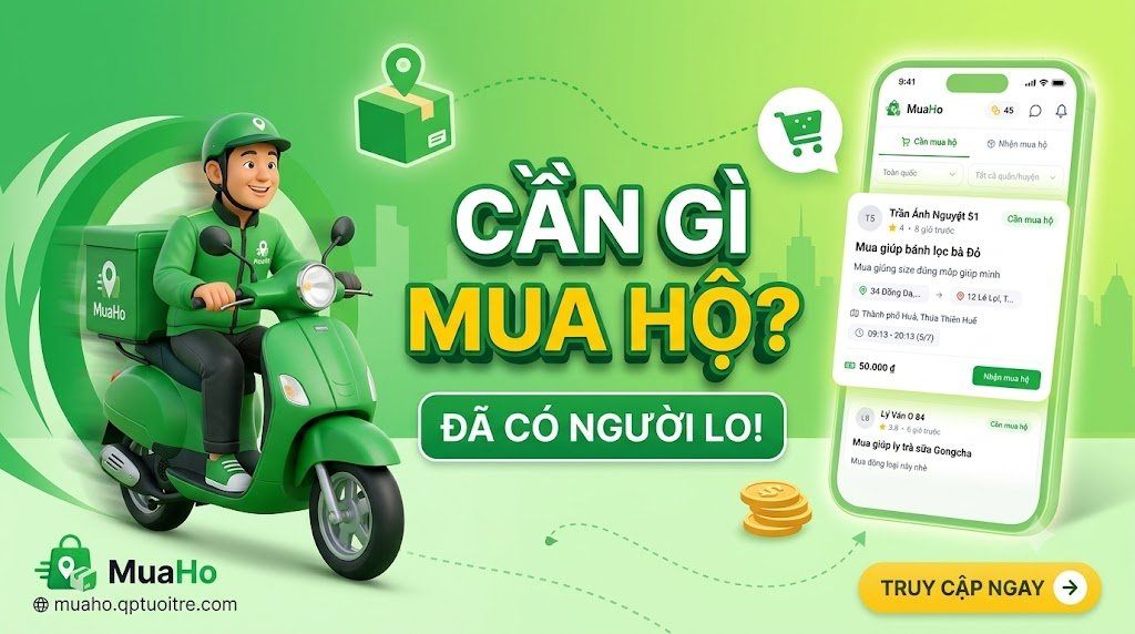 Website Mua Hộ - TÌm người mua hộ, mua hộ